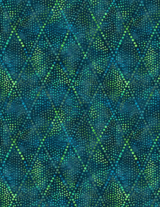 Diamond dots Teal 0,5m