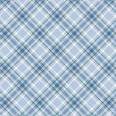 Woodland wonderland Plaid blue 0,5m