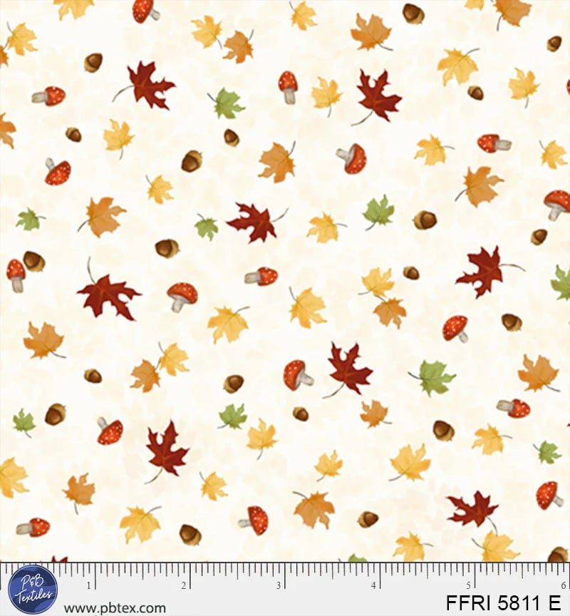 Fall friends Leaves cream 0,5m