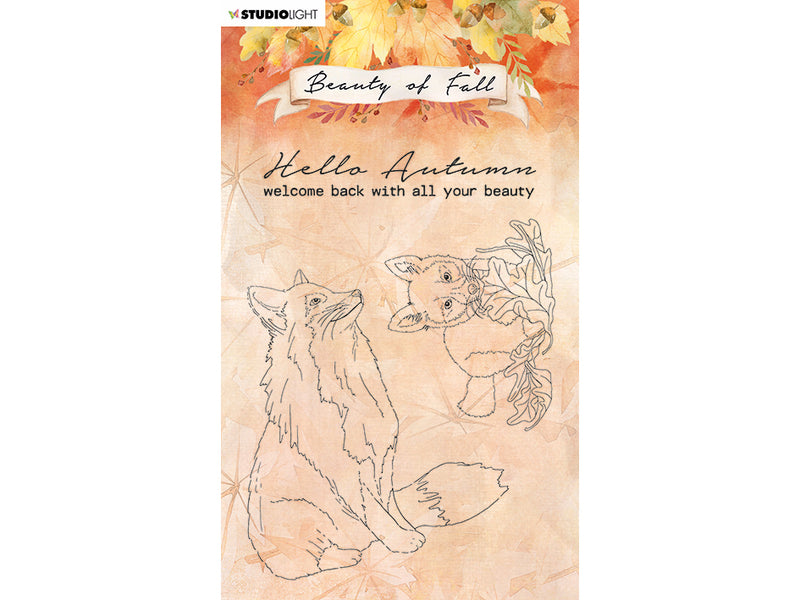 Beauty of Fall Stamp – Foxes 61