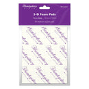 3-d foam pads 2mm - 12x12 mm
