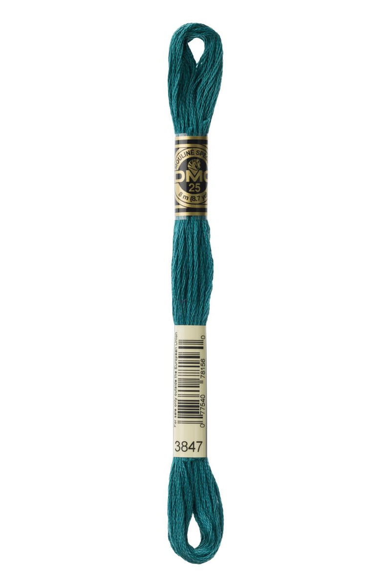 DMC 3847 Dark teal green