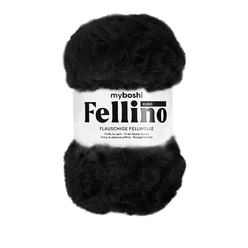 Myboshi Fellino 65m – 896 Kuro Sort