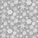 Snow crew Snowflakes grey 0,5m