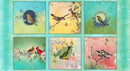 Birds & blooms Panel