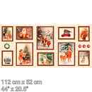 Vintage christmas Panel