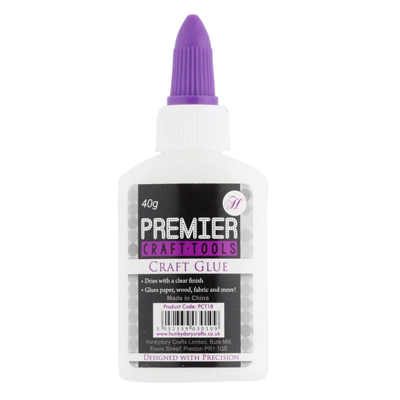 White craft glue