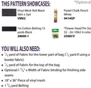 Vinyl mesh market bag