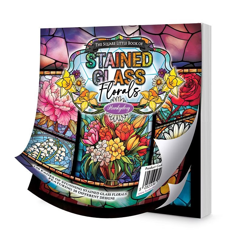 The Square Little Book of Stained Glass Florals
