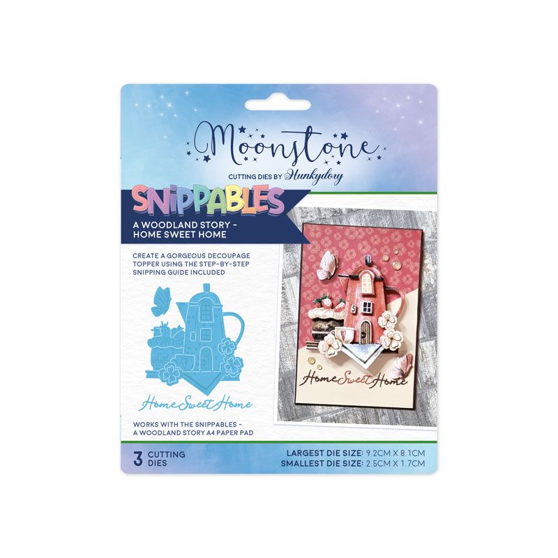 Moonstone Snippables - A Woodland Story - Home, Sweet Home