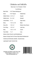 Chickadee and Daffodils