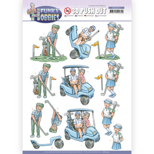 Funky Hobbies - Golf