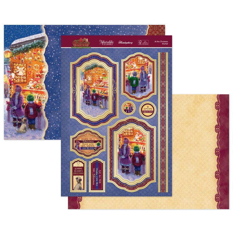 Christmas traditions At the christmas market