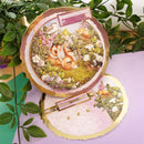 Torn edge nesting dies - circles