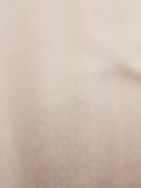 Hvit med runde blomster 0,5m