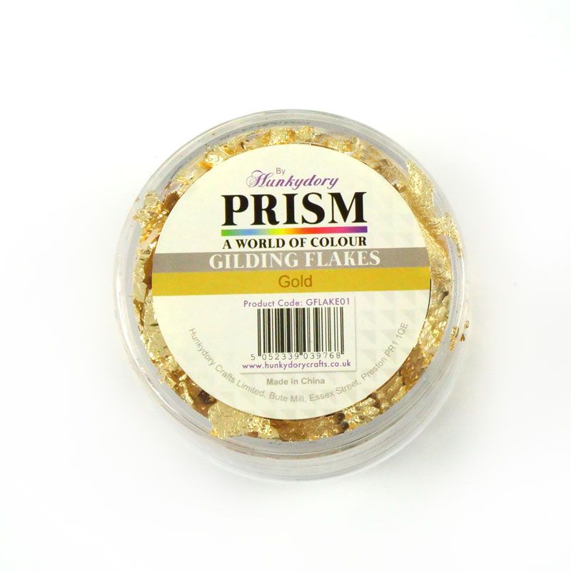 Prism gliding flakes Gold