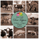 Dixi Craft - Dixi Toppers - Gårdsdyr