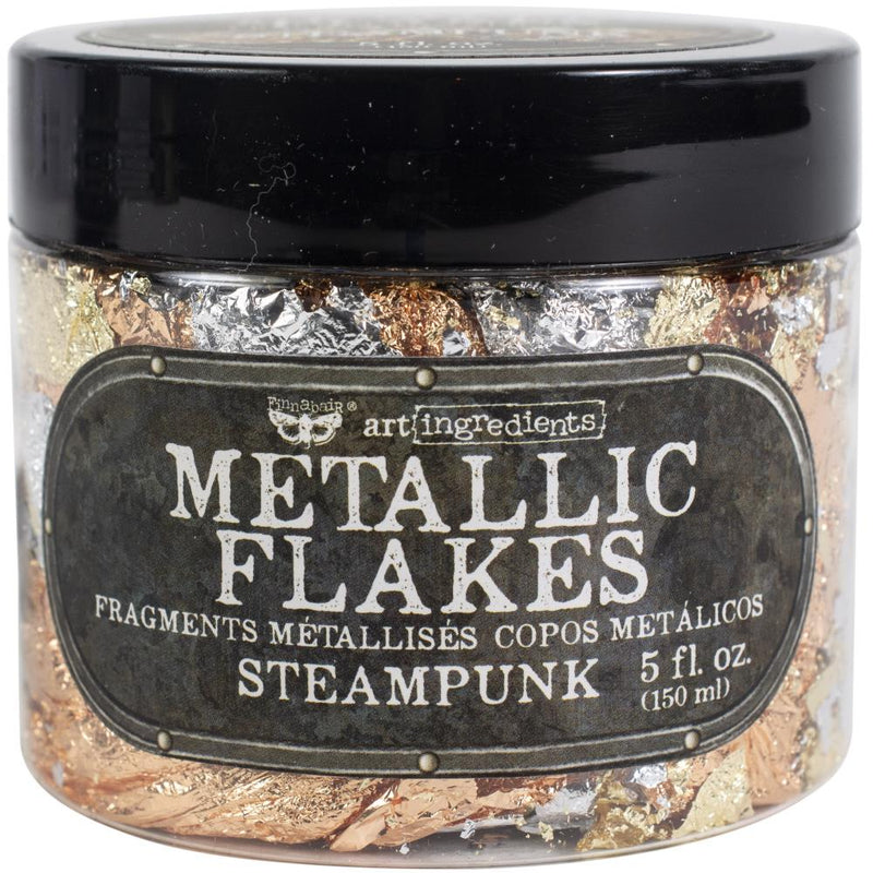 Metallic flakes Steampunk