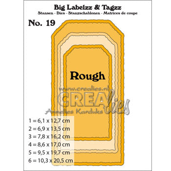 Bigz LT19 rough edges