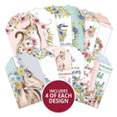 Wildlife blossoms Tag pad