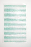 Stickers perle 3mm blå