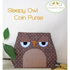 Sleepy Owl Coin Purse