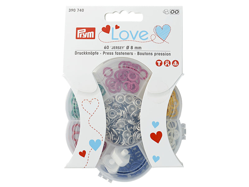 Prym Love – Trykknapp Jersey 8mm