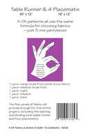 Table runner & placemats