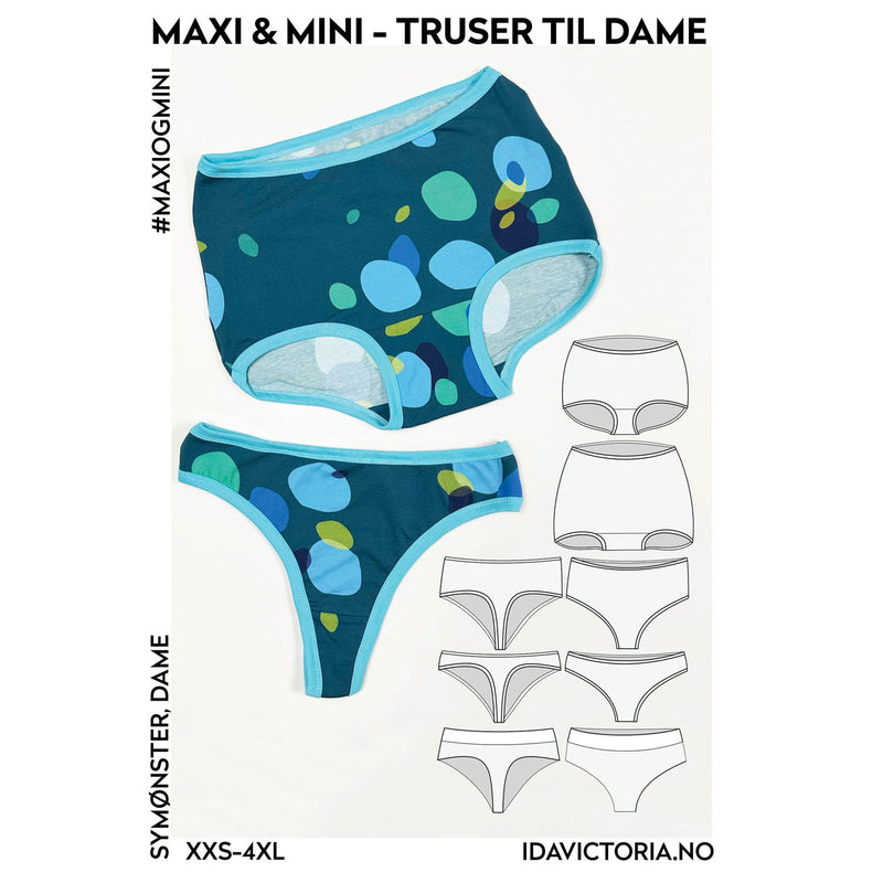 Maxi & Mini – Truser til dame (XXS-4XL)