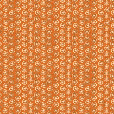 Henna blomster orange 0,5m