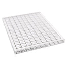 Akrylkloss med ruter 10x13 cm