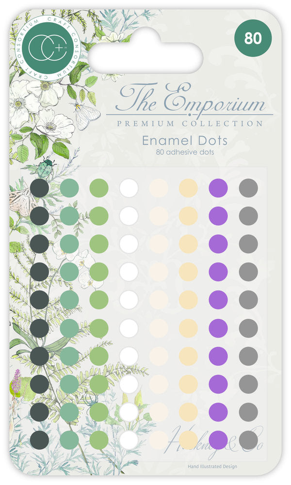 The Emporium Adhesive Enamel Dots