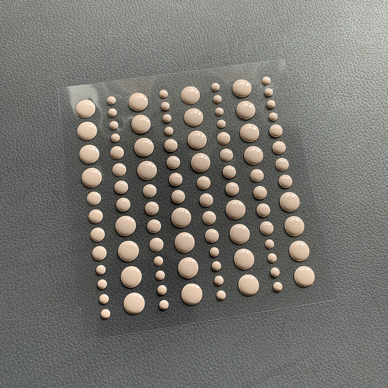 Simple and Basic Enamel Dots "Baileys Brown (96 pcs)"