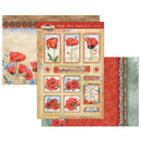 Perfect poppies Poppy Meadow Luxury Topper Set