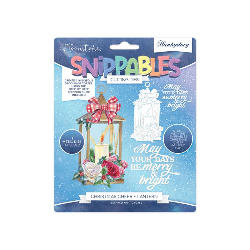 Snippables Christmas cheer Lantern