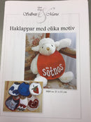 Haklappar med olika motiv