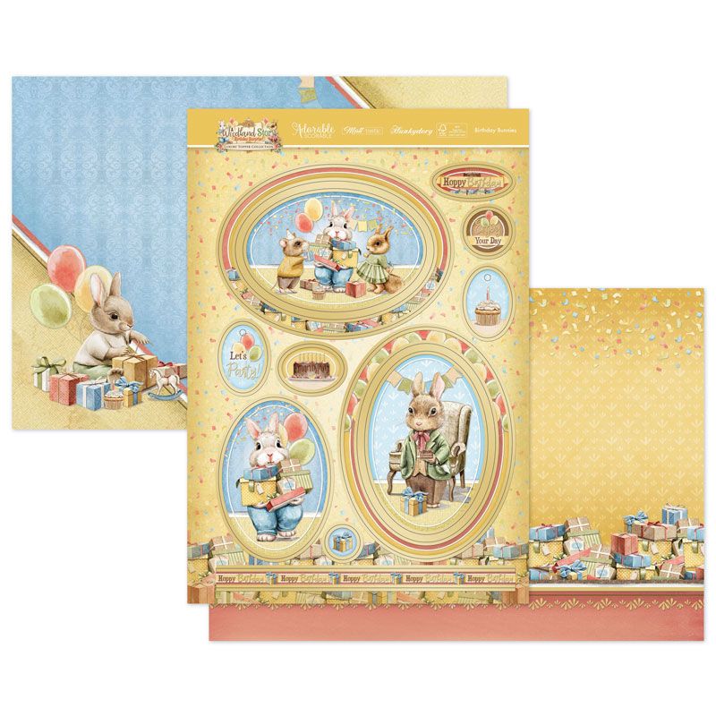 A woodland story Birthday Bunnies