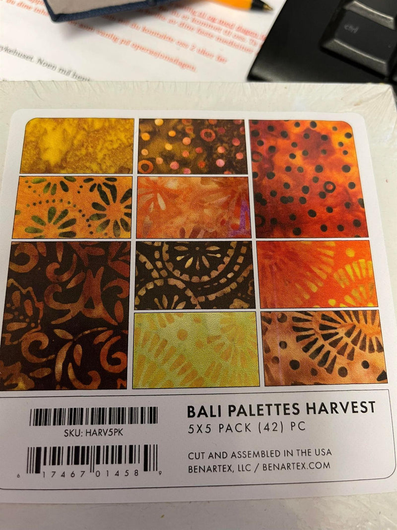 Bali Palettes Harvest 5"x5"