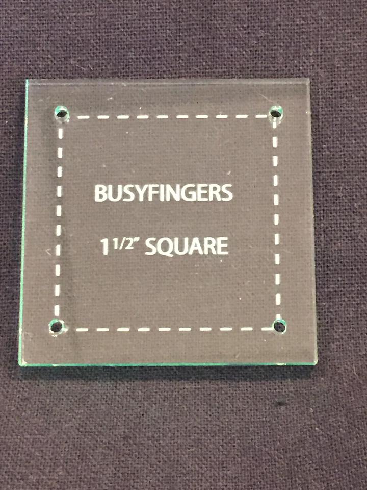 Sue Daley - Busyfingers 1 1/2" Square