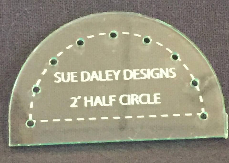 Sue Daley - 2" Half Circle