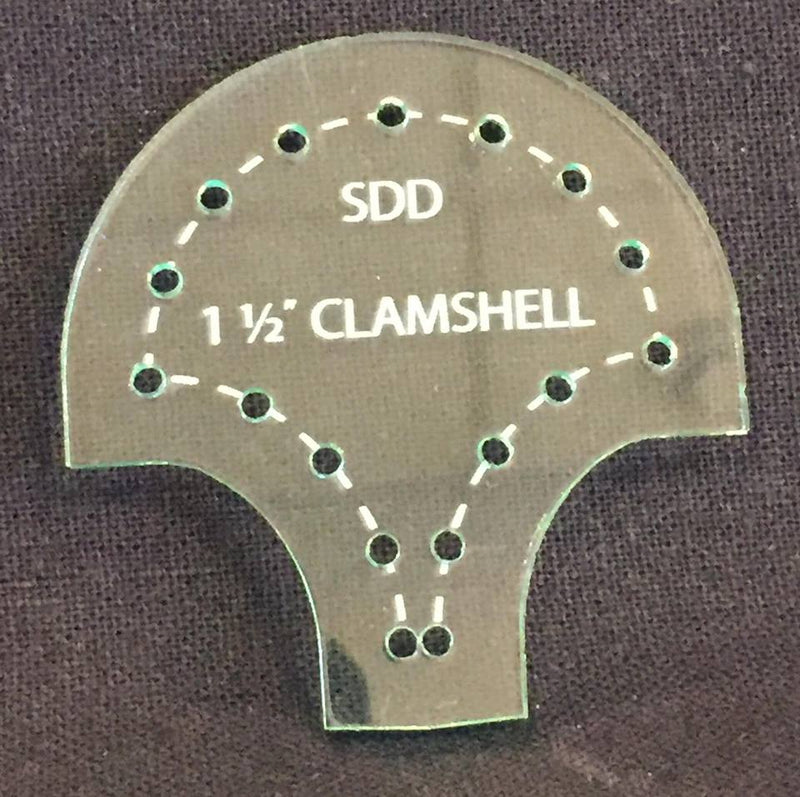 Sue Daley - 1 1/2" Clamshell