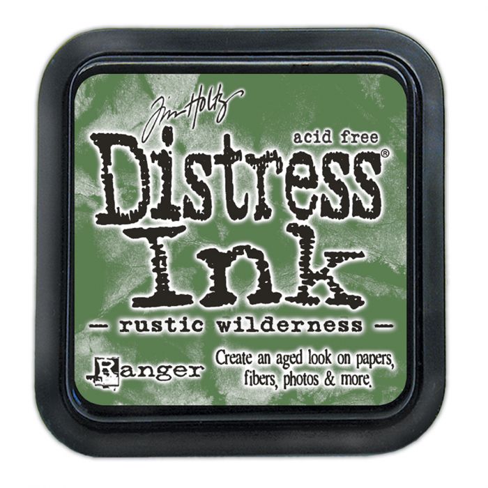 Distress ink Rustic wilderness