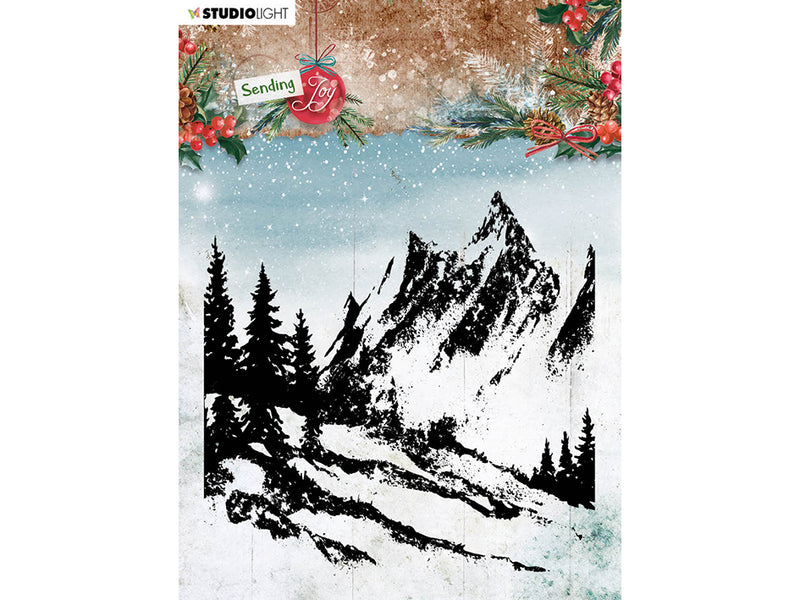 Sending Joy Stamp – Background landscape 58
