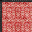 Christmastime rødt ornament 0,5m