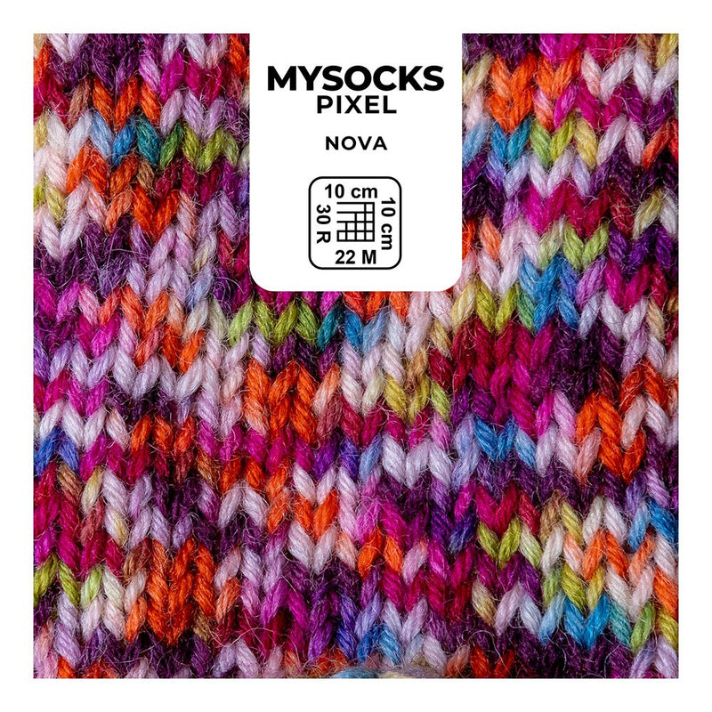 Myboshi Mysocks Pixel Sokkegarn 150g – Nova