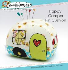 Happy Camper Pin Cushion