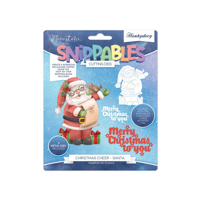 Snippables dies Christmas cheer - Santa