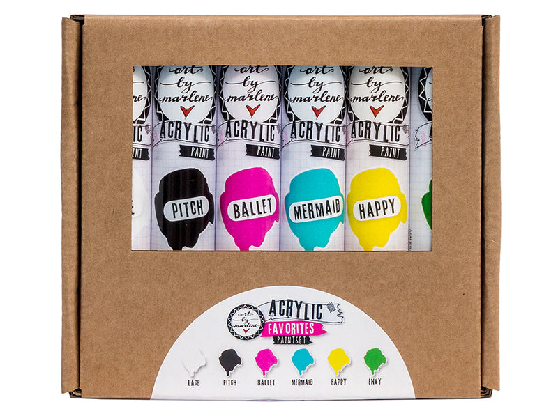 ABM Favorites Acrylic paint set