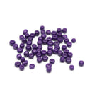 Glassperle 3mm Fargenr.158 mørk lilla