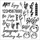 Aqua flora chipboard 30x30